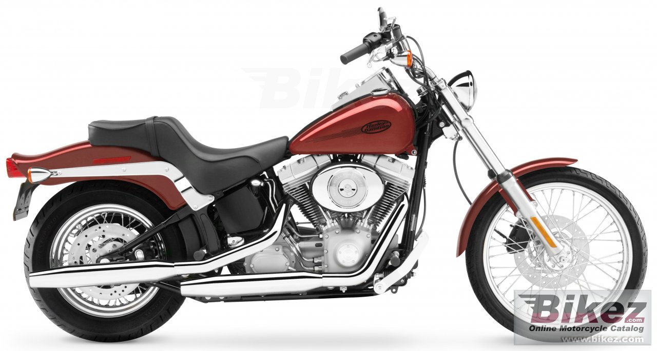 Big Harley-Davidson fxsti softail standard picture and wallpaper from Bikez.com